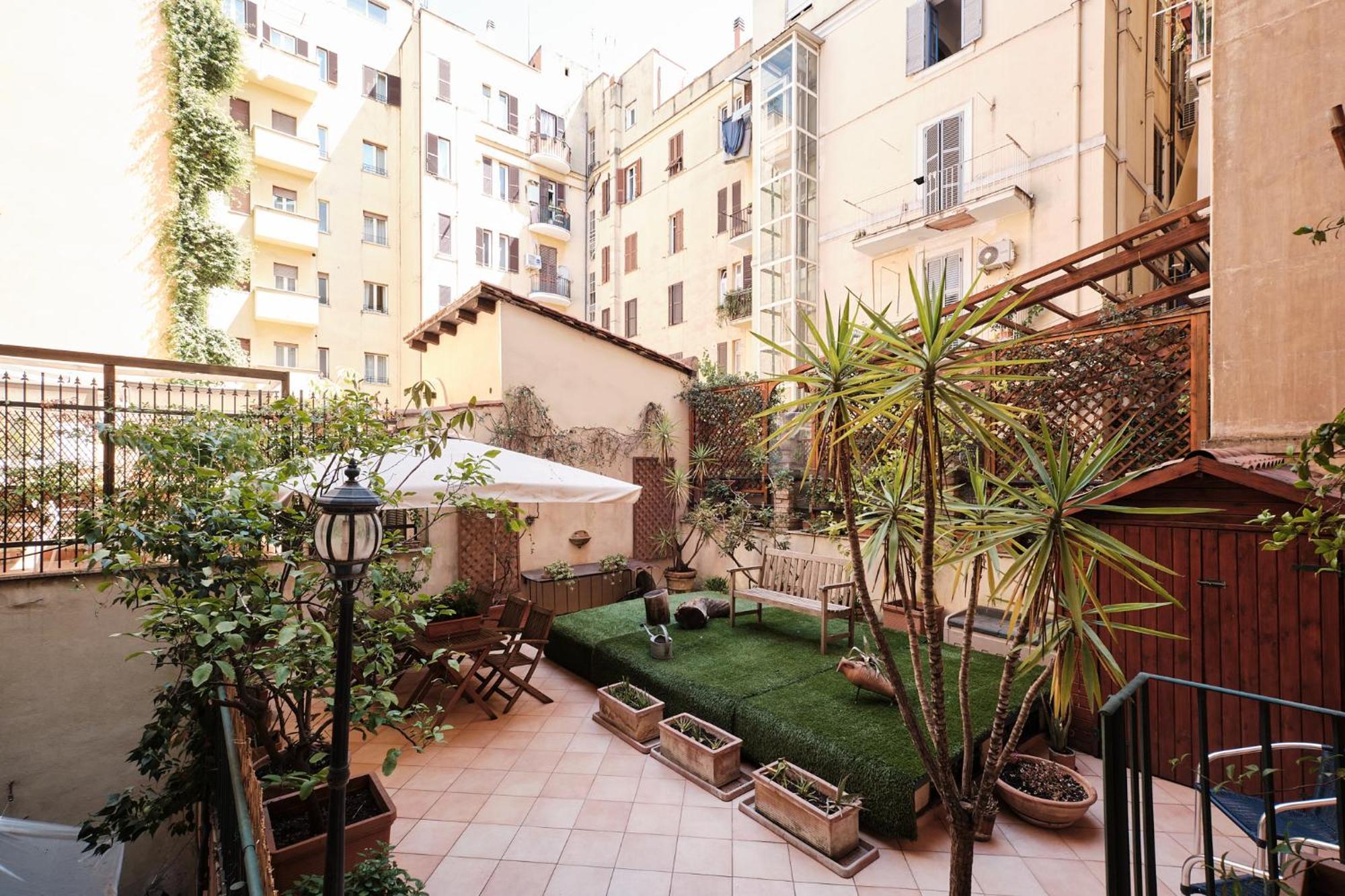 Apartamento Colosseum 3 & 4 Bathrooms With Garden *